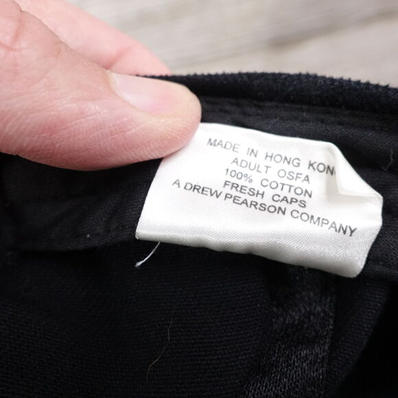 VINTAGE ST LOUIS RAMS NFC CHAMPIONS 1999 90s FOOTBALL HAT CAP BLACK - Picture 12 of 12